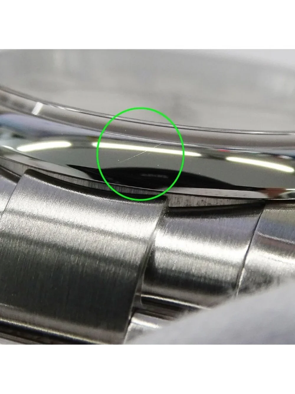 Rolex Air King Number Watch Automatic Winding at Stainless Steel Silver Blue